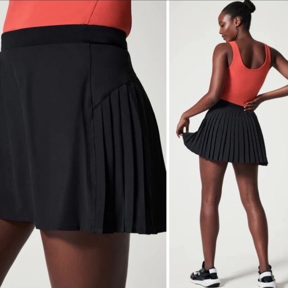 Spanx Get Moving Pleated Tennis skirt